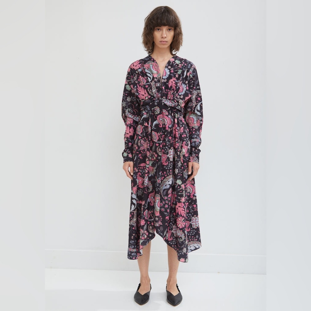 NWT‎ Isabel Marant Tamara print Floral Dress Sz 38